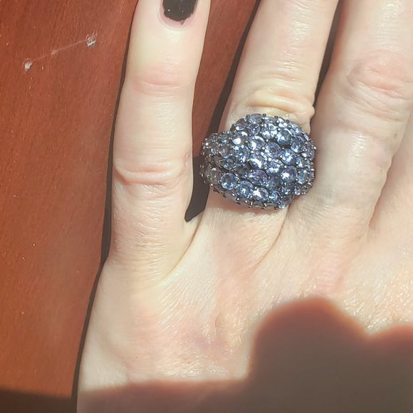 Tanzanite ring size 7 - Picture 9 of 9